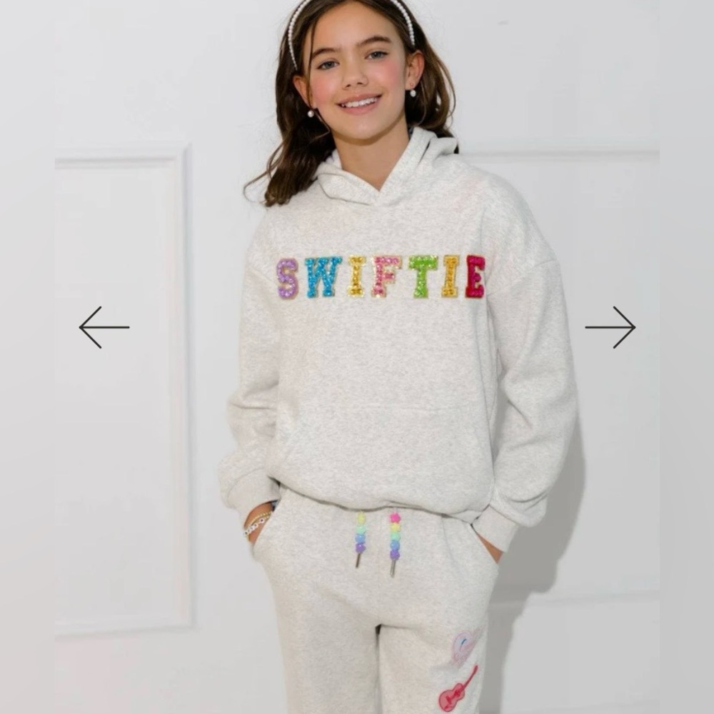Lola + The Boys Multicolor 'Swiftie' Hoodie